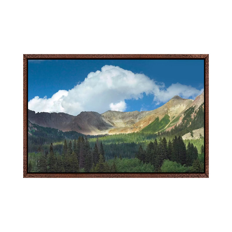 Elk Mountains Near Crested Butte, Colorado 1 Piece Wall Art on Canvas, 101.6 cm H x 66.04 cm W, Classic Wood Framed