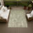 Machine Washable Indoor/Outdoor Chantille ACN2775 Floral Rug-910272886-910272875