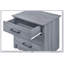 Table de chevet Glory Furniture Hudson G026-N RTA, durable et élégante avec tiroir coulissant pour un fonctionnement en douceur, gris