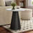 Housel 22"W Faux Marble Round End Table