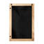 Relief Flat Mango Wood Mirror