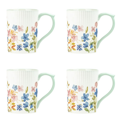 Grande tasse 10 Lylah Strawberry Street, jardin peint