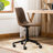 Faux Leather 360 Swivel Air Lift Office Chair-2030243271