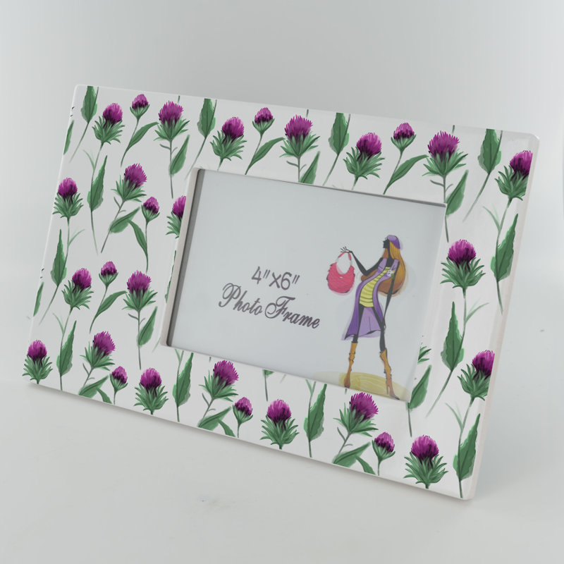 Kana Purple Ceramic Matte Picture Frame