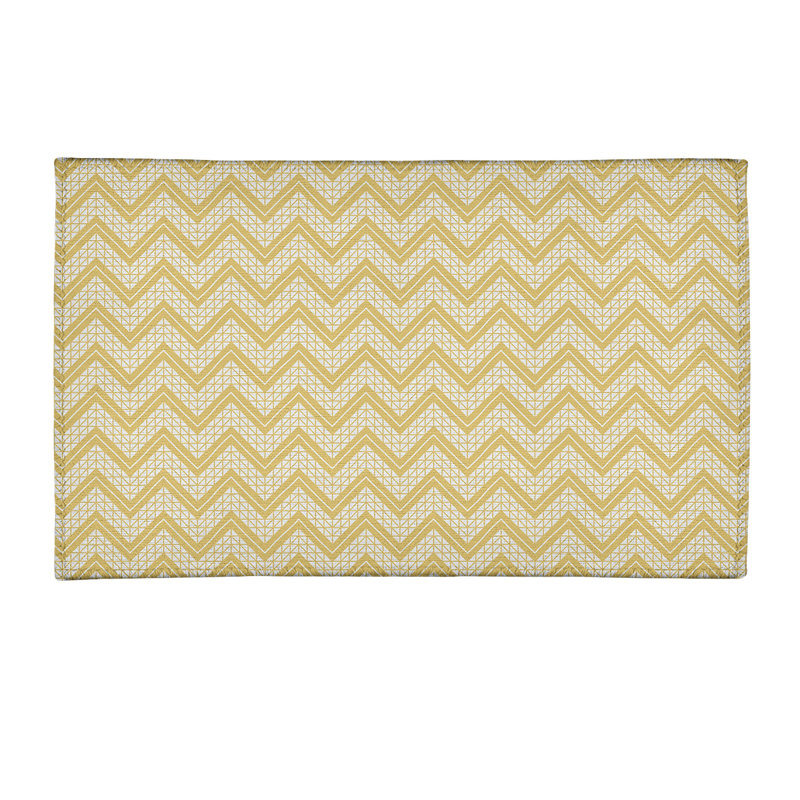 Chenille Chevron Indoor Rug, Rectangle 2' x 3'