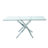 Gracieleigh Glass Top Pedestal Dining Set-403140055-403140054-407129206