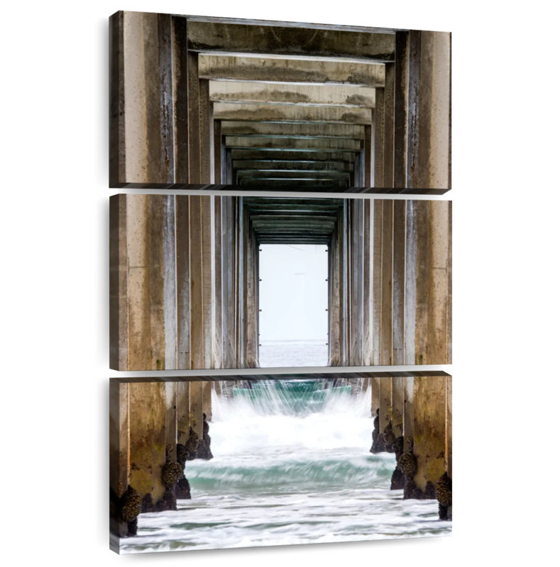 Aletra La Jolla Scripps Beach Pier, 38" H x 24" W