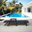 Outdoor Chaise Lounge With Wheels-1145544298
