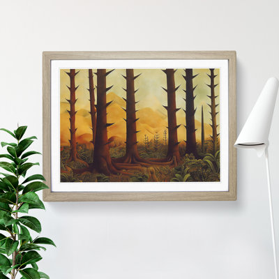 A Futuristic Forest - Single Picture Frame Painting