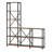 Nordic-Style Metal-Framed Bookshelf, Multi-Tiered Eco-Friendly Board Storage Rack For Home Use Floor-Standing Storage Unit For Living Rooms And Studies