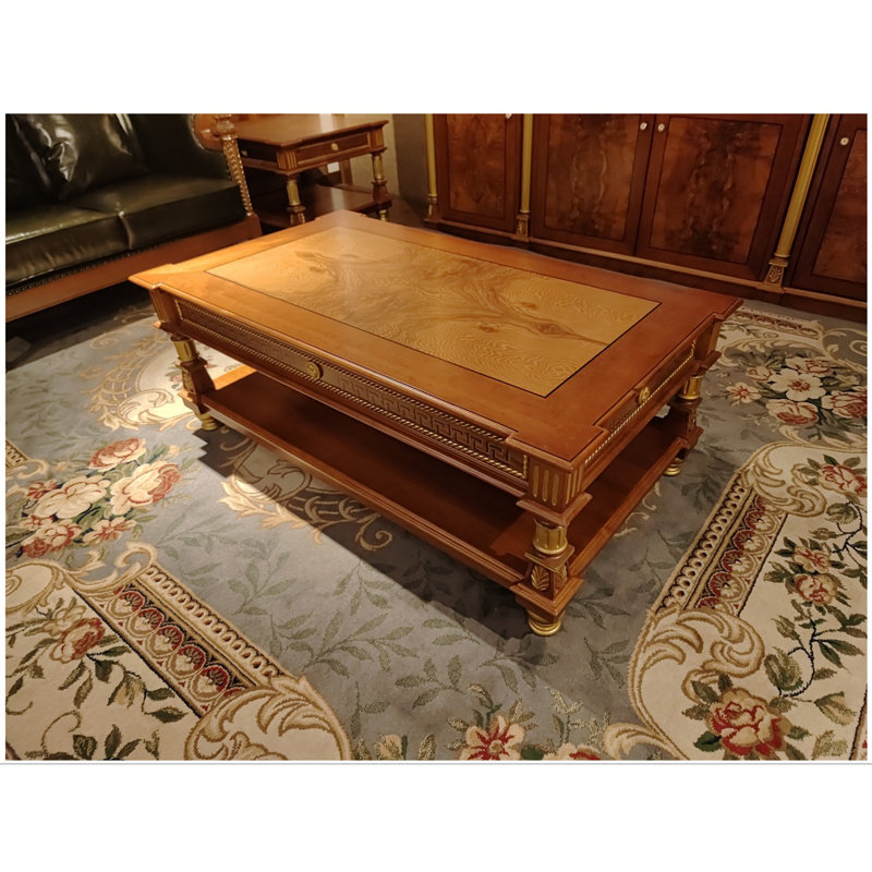 Infinity Solid Wood Coffee Table