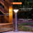 Luxor Stainless Steel Bollard Solar Light