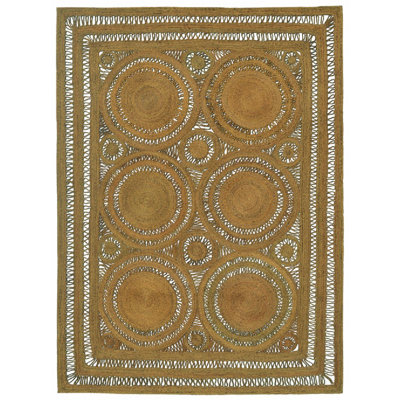 Mehndi Handmade Geometric Area Rug