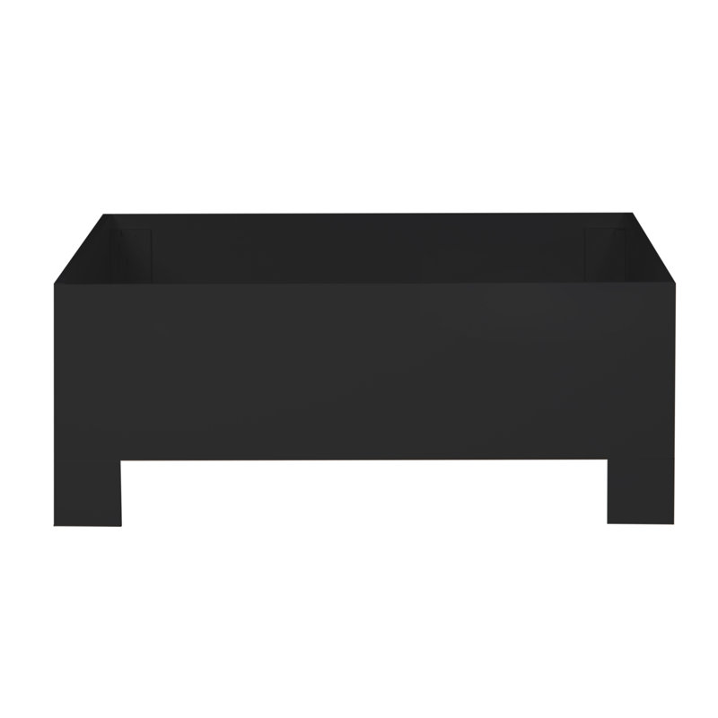 Silas Queen Standard Bed, Black, Twin XL, Black