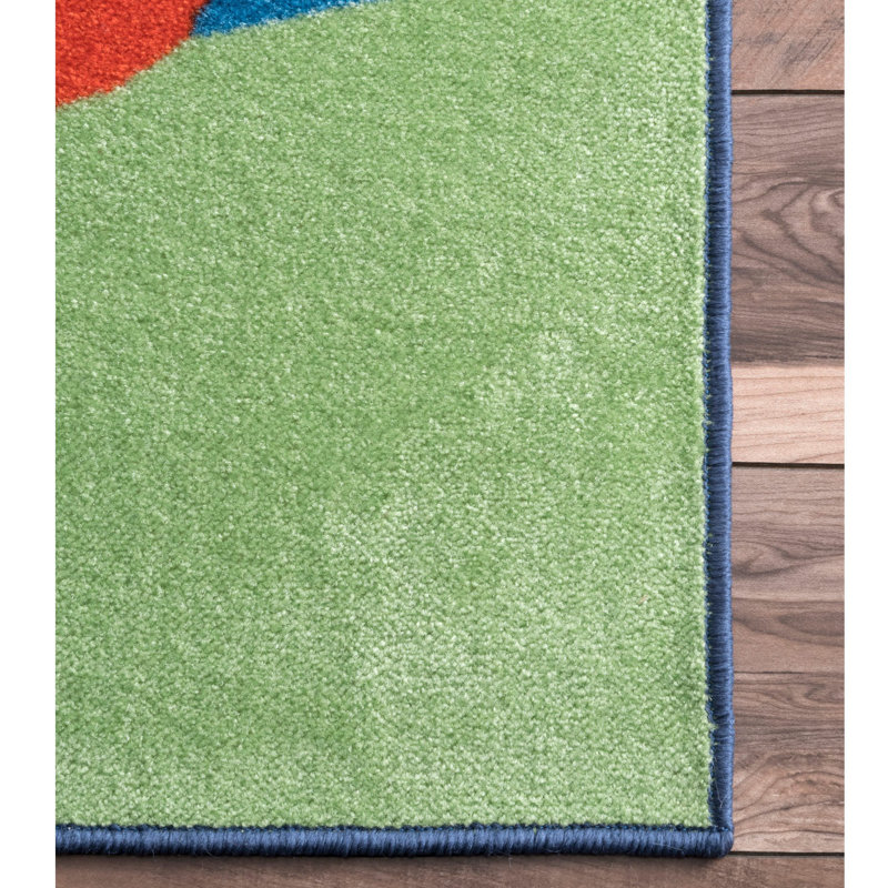 Tapis bleu Fremont, Rectangle 3 pi 3 po x 5 pi