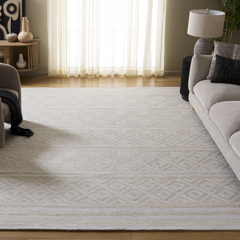 Tapis ivoire / beige Capri 705, Rectangle 8 pi x 10 pi