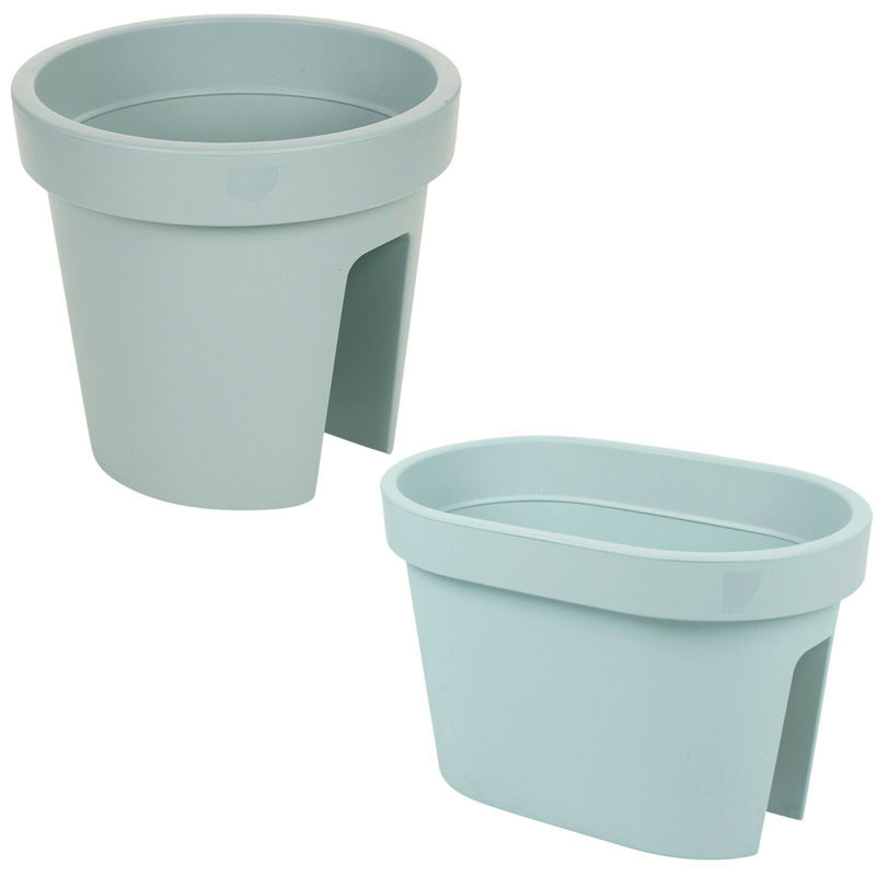 Planter, Blue