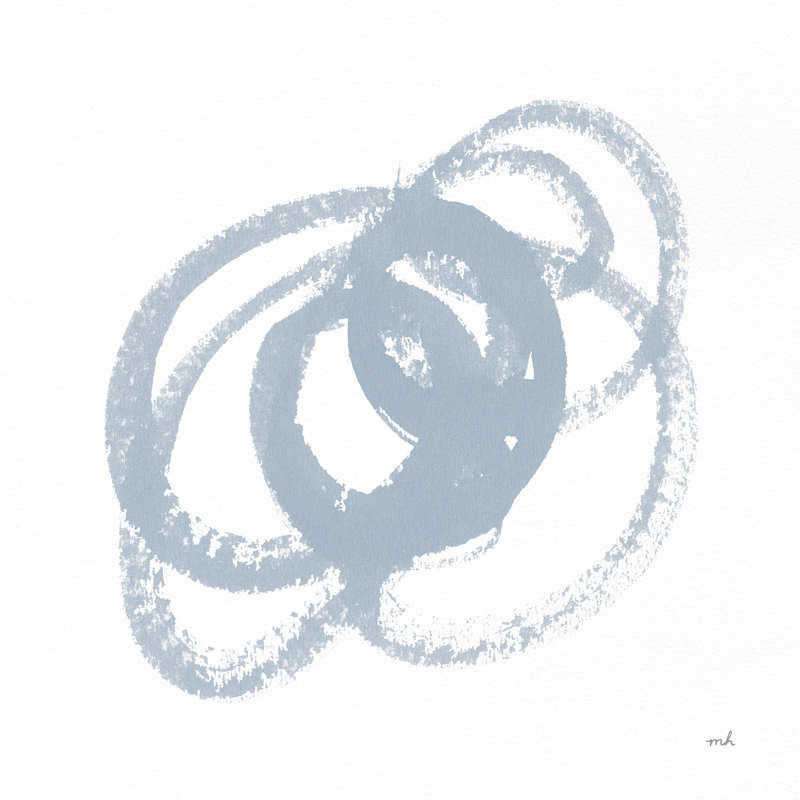 Scribblement noir III par Moira Hershey - impression sur toile tendue, H 36 po x l 36 po, Papier avec cadre noir, Oui