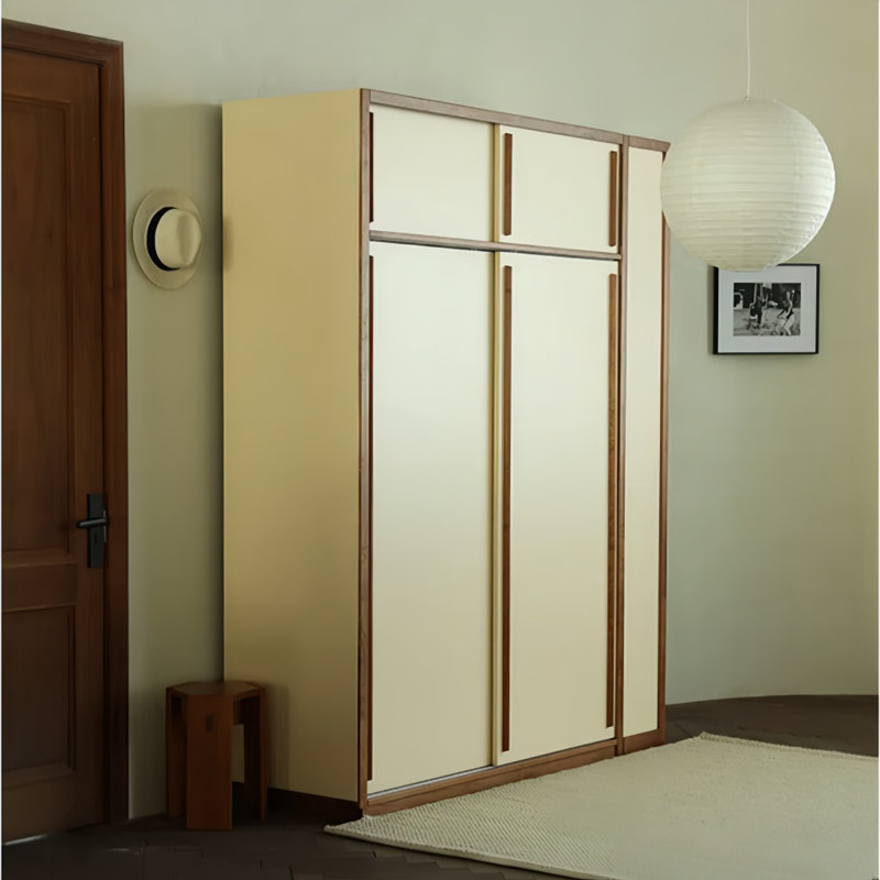 Garde-robe moderne et simple à pousser et tirer