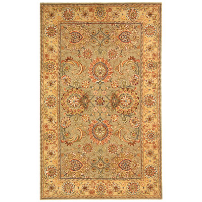 Persian Court Silk & Wool Pile Rug