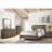2 Bedroom Nightstand In Rustic Gray, With Metal Hardware Functionality Transitional Nightstand, Gray Feel And Enhancements