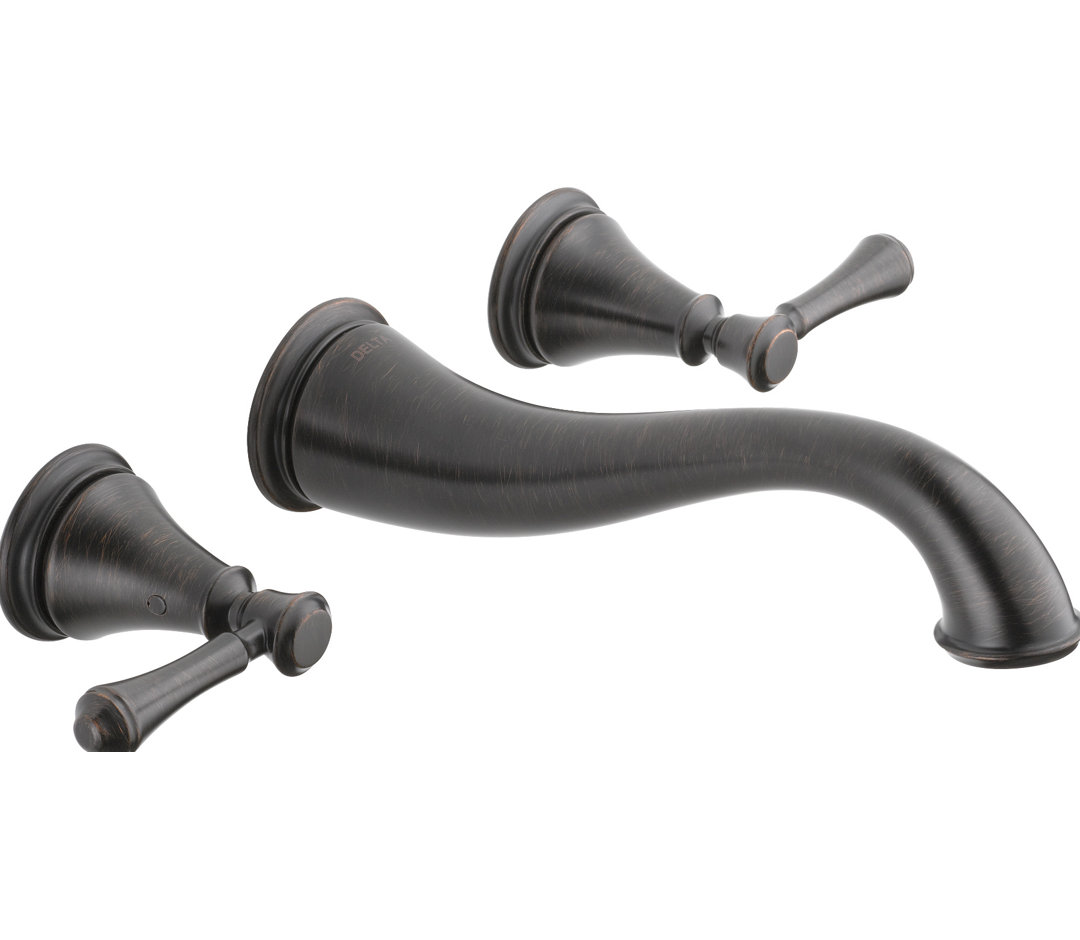 Cassidy Wall Mounted Bathroom Faucet Delta 