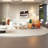 Creative curved small apartment sofa