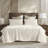 100% Egyptian Cotton Off-White Sateen 4-Piece King Sheet Set-114642904-114642901