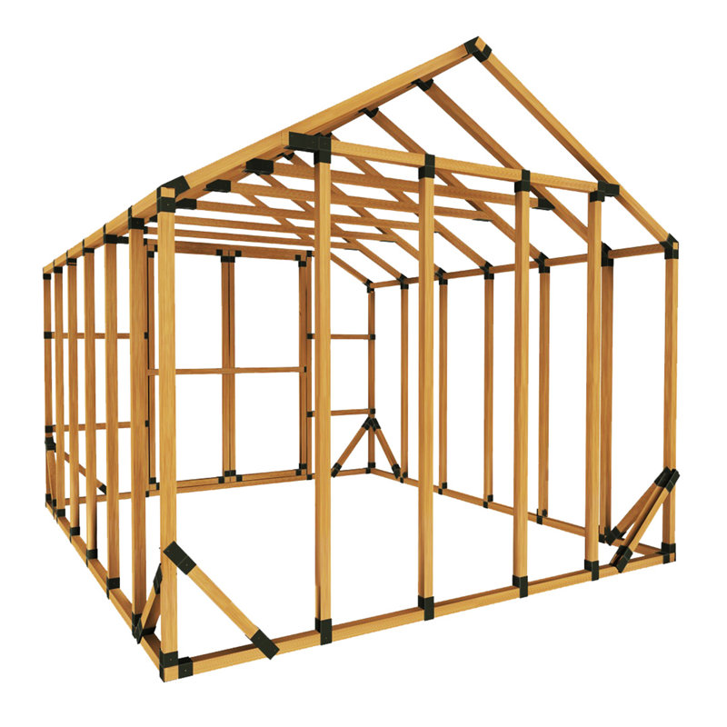 E-Z Frames Plastic Foundation Kit, 10' W x 12' D