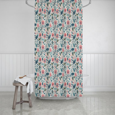 Aluta Floral Shower Curtain