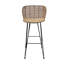 Deloris Counter Stool with Metal Frame