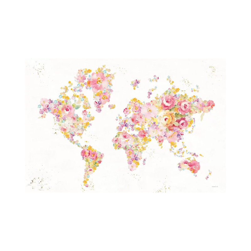 Reproduction d’art sur toile tendue « Midsummer World » par Danhui nai, Toile tendue, H 40 po x l 60 po x 1,5 po