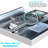 1' x 1' Selectable CCT Dimmable LED Panel Flush Mount Light