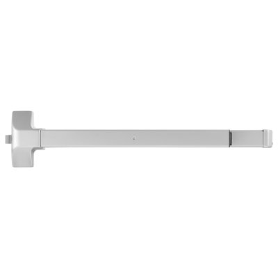 Push Bar Panic Exit Device, 28" Premium Metal Commercial Panic Bar for Exit Doors, Emergency Exit Door Hardware with Warning Sticker, Easy Installatio
