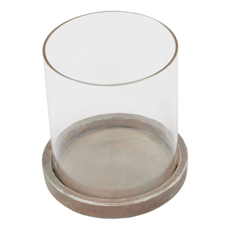 Andrian Ceramic Candle Accessories, Brown, 14cm H x 14cm W x 14cm D
