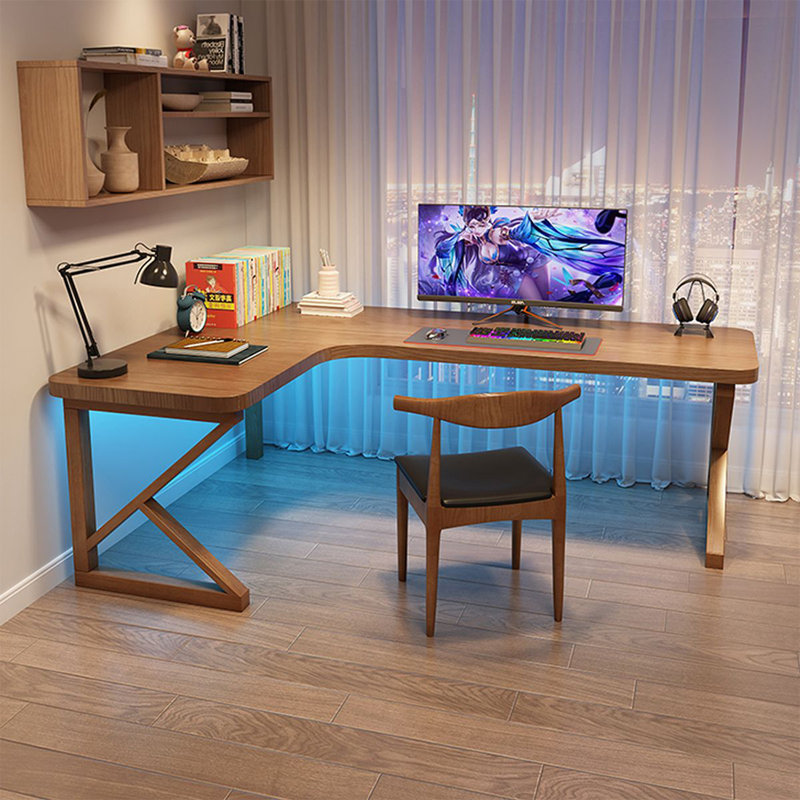 Modern L-shaped corner desk, 29.53"H*62.99"W*39.37"D, Left