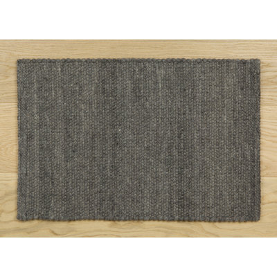 Solid Colour Wool Area Rug