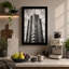 Vertical Lines Industrial - Wrapped Canvas-93312773-93312778
