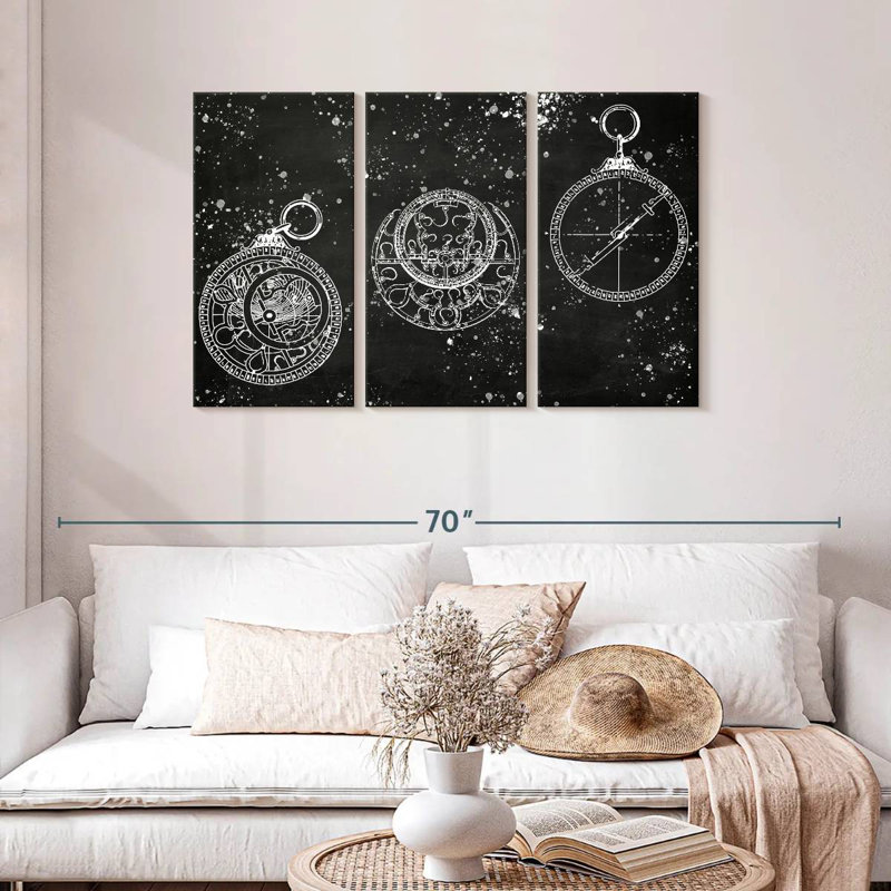 Senne Star Maps, 28" H x 45" W