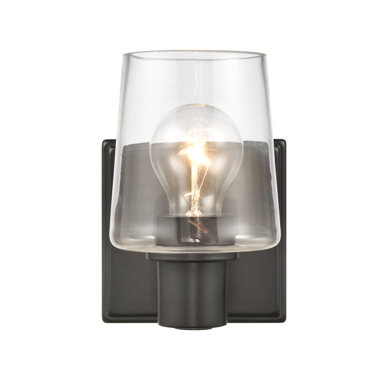 Coggeshall 5'' Wide 1-Light Vanity Light - Matte Black
