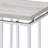 Natural Oak & Chrome Finish End Table