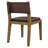 Calder Vegan Leather Dining Side Chair In Espresso-1648949271