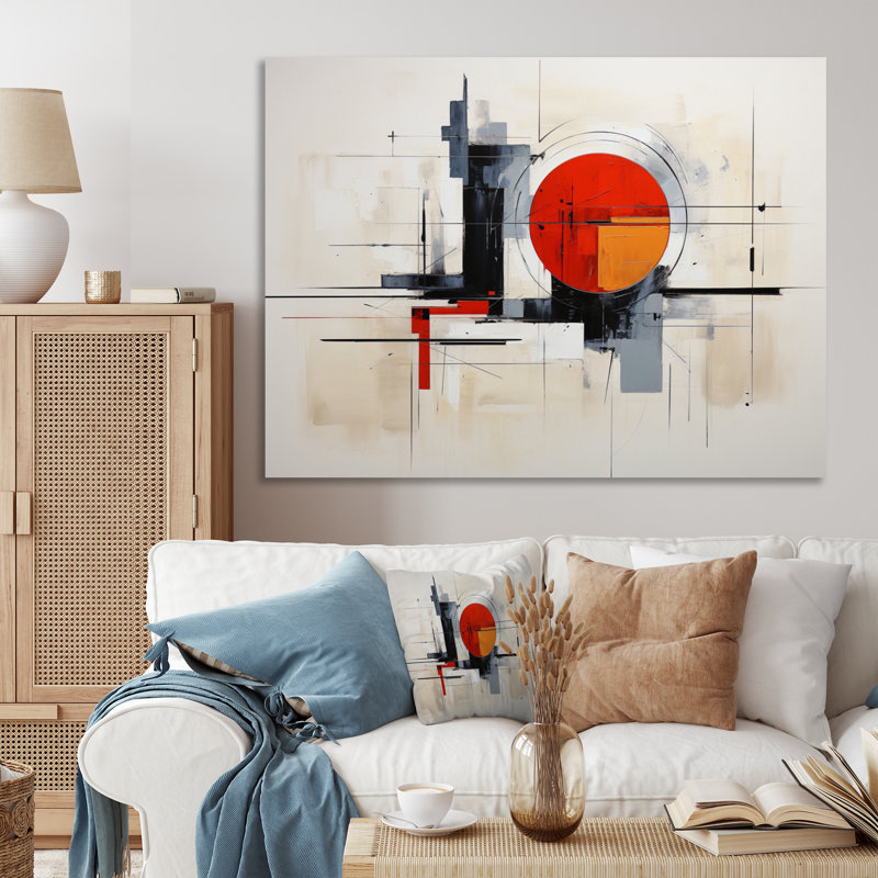 «Red Supreme», impression sur toile, Toile tendue, H 12 po x l 20 po x P 1 po