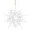 Cintre en fer en forme de flocon de neige, boules de Noël décoratives à suspendre pour des décorations de fêtes-1299297570