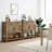 35.4'' Console Table Set With Drawers And Cabinet-1439717719