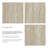Mirella Faux Travertine Console Table In Travertine