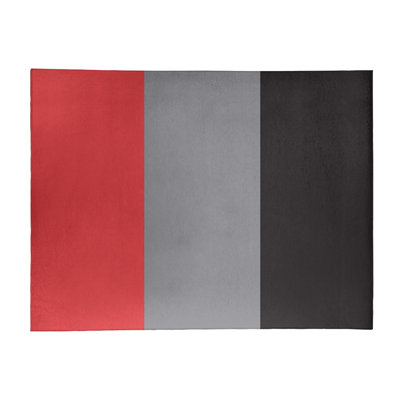 Rouge tissé à plat