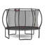 12Ft Trampoline Pumpkin- Black Red
