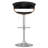 Sheldon Adjustable Swivel Upholstered Mid-Century Modern Bar Stool with Chrome Base-91266514