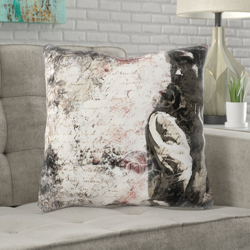 Coussin de fille fille Fratessa, Microsuède, Intérieur
